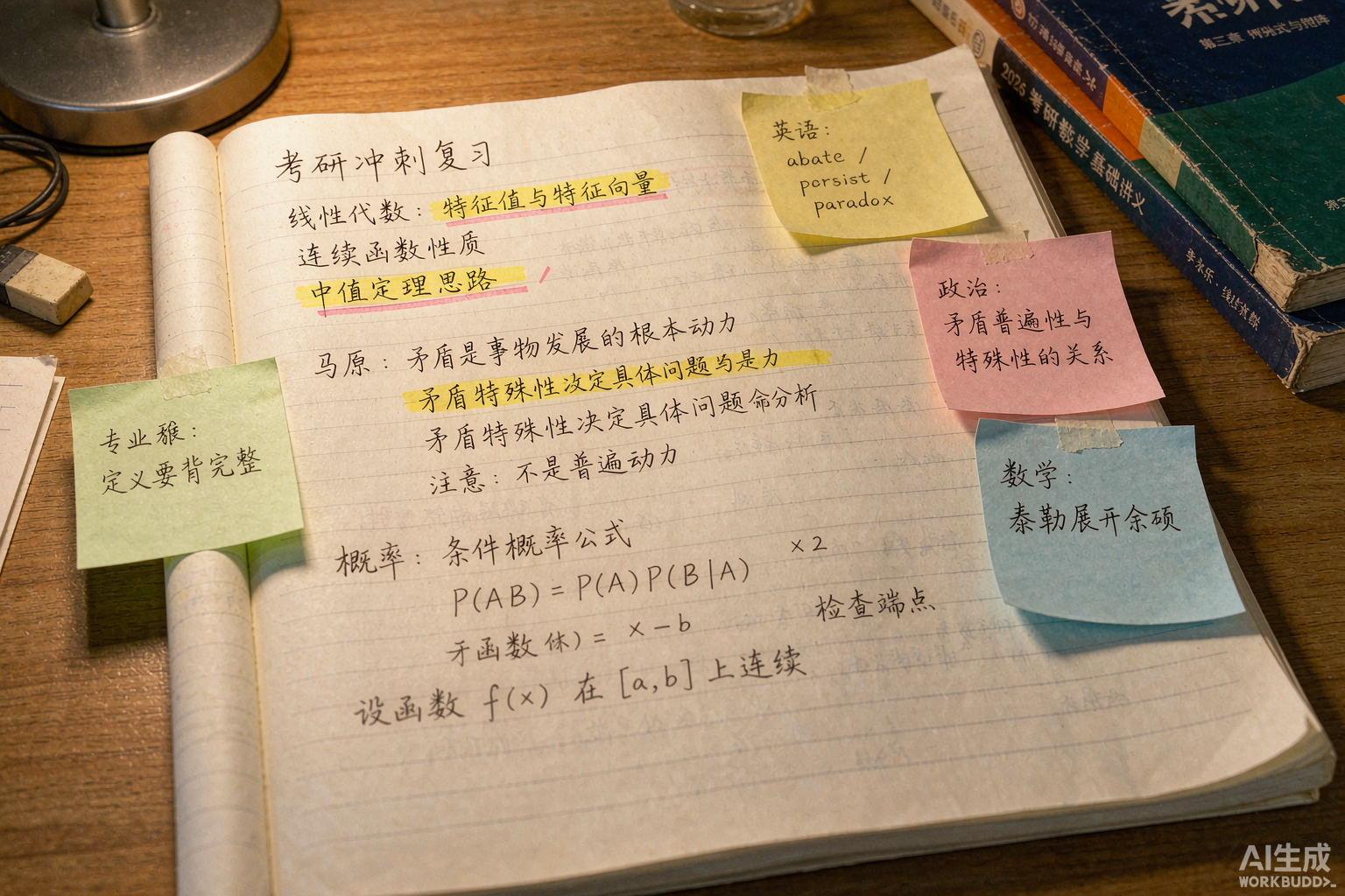 考研笔记 · 英语政治框架图